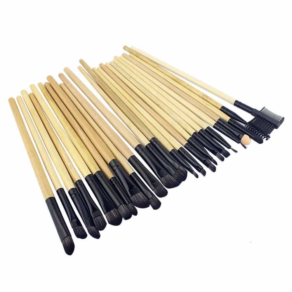 32 PCS Pincel de Maquiagem Make Up Brushes Profissional of Makeup Brush set Black Leather BagT251205