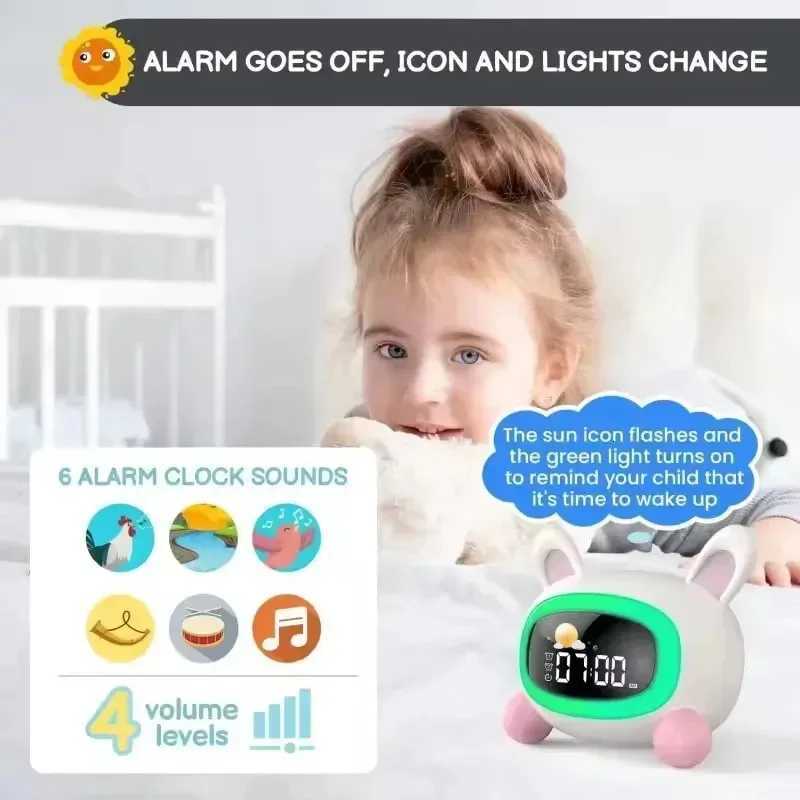 Alarm Clock for Kids Ok to Wake Children with Sleep Training and Sound Machine Birthday Gift for Boy Girls M251205 - view 5