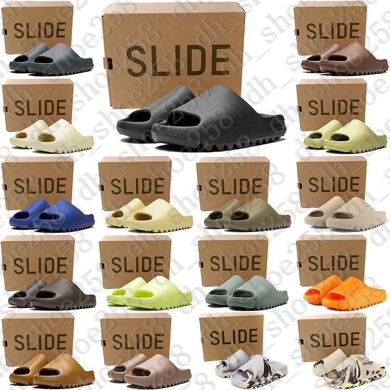 With Box Designer shoes slides slippers sandals clogs heels sliders clog for mens famous womens sandal sandles mules sandale Flip Flops top