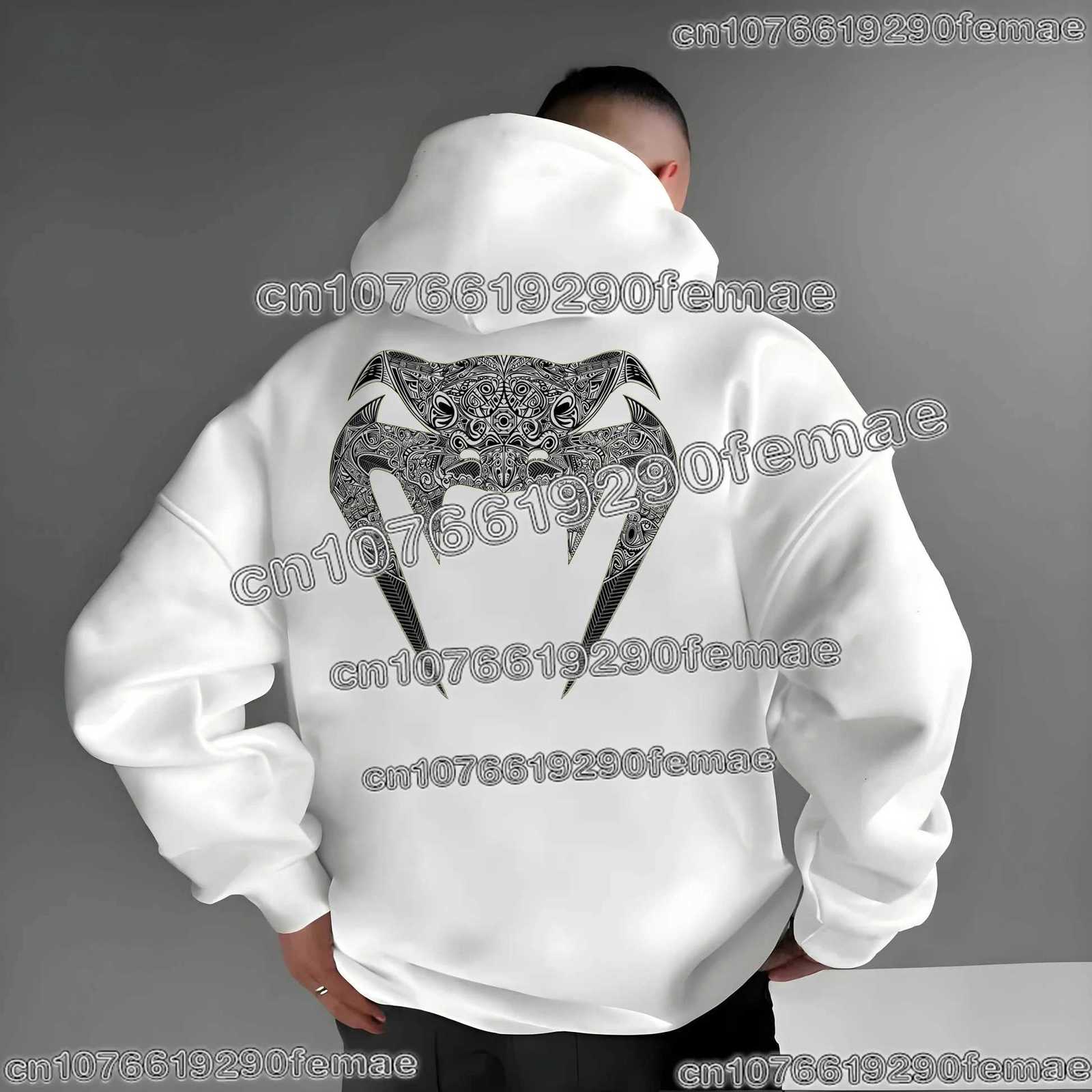 MMA 2026 Men Cotton Hoodie Training Sweatshirt Loose Fit Comfortable Sportswear for Daily Boxing Fighting Gym X2512051