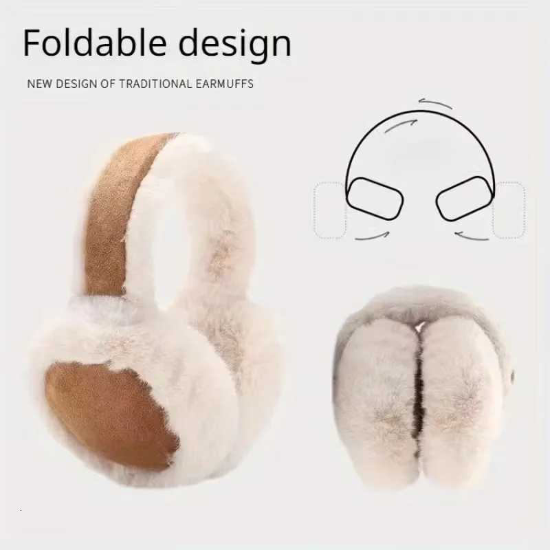 1-3PCS Autumn and Winter Warm Earmuffs for Men and Women Plush Ear Warmers Foldable for Cold Weather Christmas GiftXJ251205 - view 7
