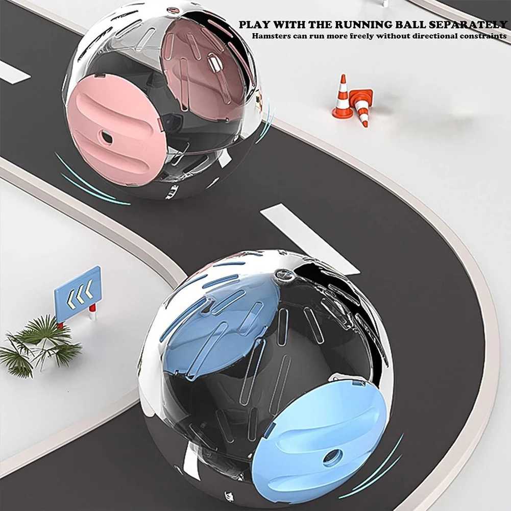 Hamster Exercise Ball Transparent Rolling Toy Car Exercise Wheel Hamster Car for Hamsters M251205