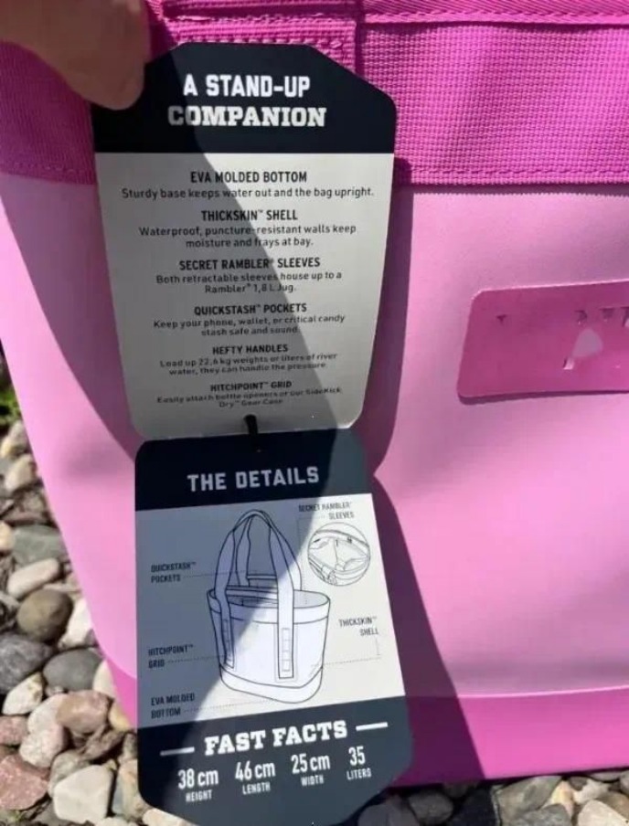 US warehouse Camino 35 /20L Tote Bags All Day Julienne Mini Cooler Lunch Bag Box Cooler Dividers Beach Tote Bag