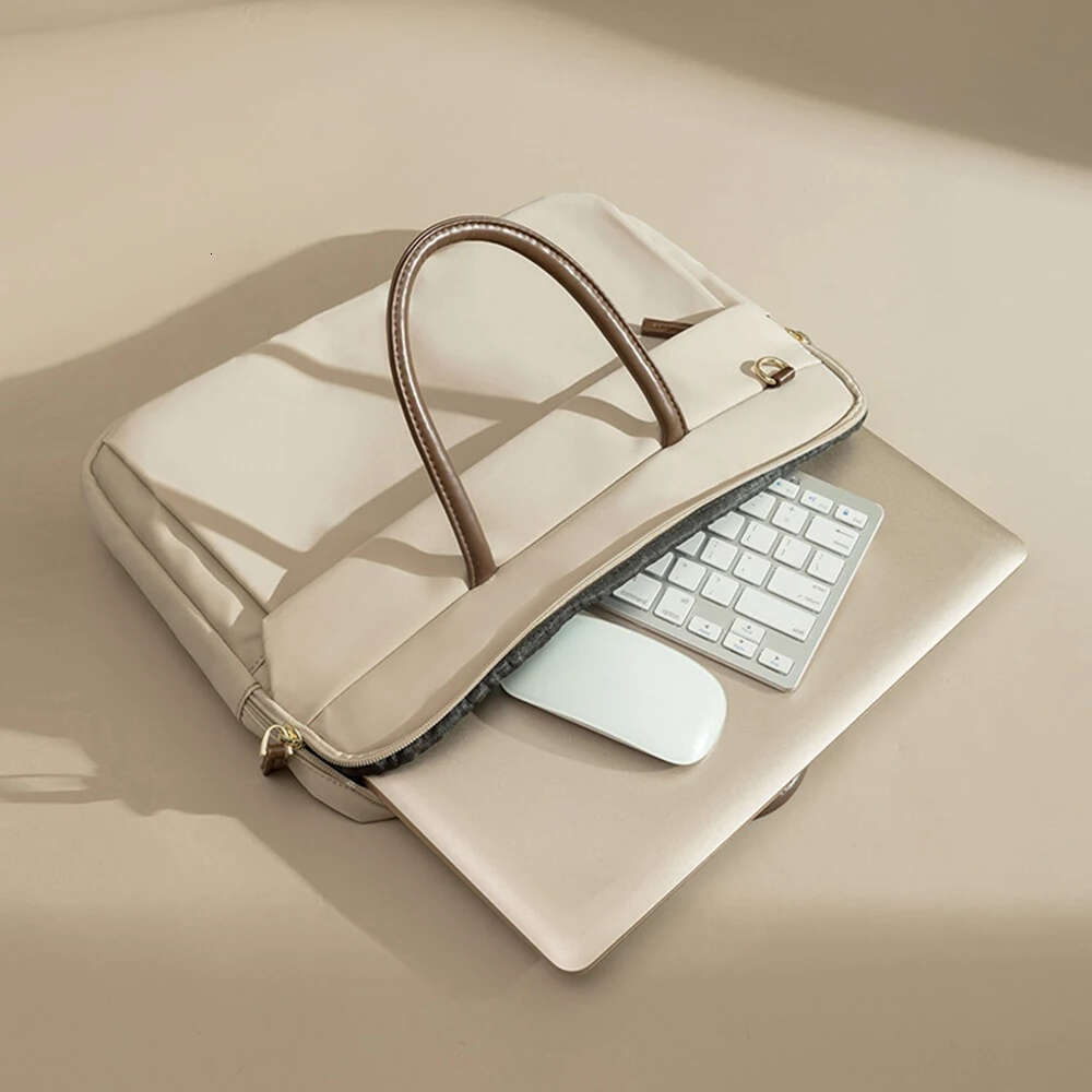 Luxury Bag Designer Shoulder Bags Totes Hobo Laptop Inch Notebook Bag Sleeve For Macbook Air Pro Case Xiaomi Handbag New Waterproof Briefcase