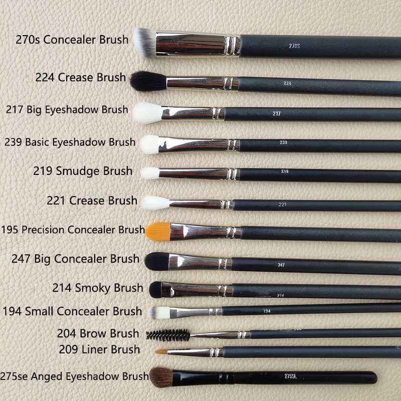 1pc M series Makeup Brushes Powder Contour Eyeshadow Make Up Brush Animal Hair Wood Handle High Quality Cosmetic tool ArtistT251205