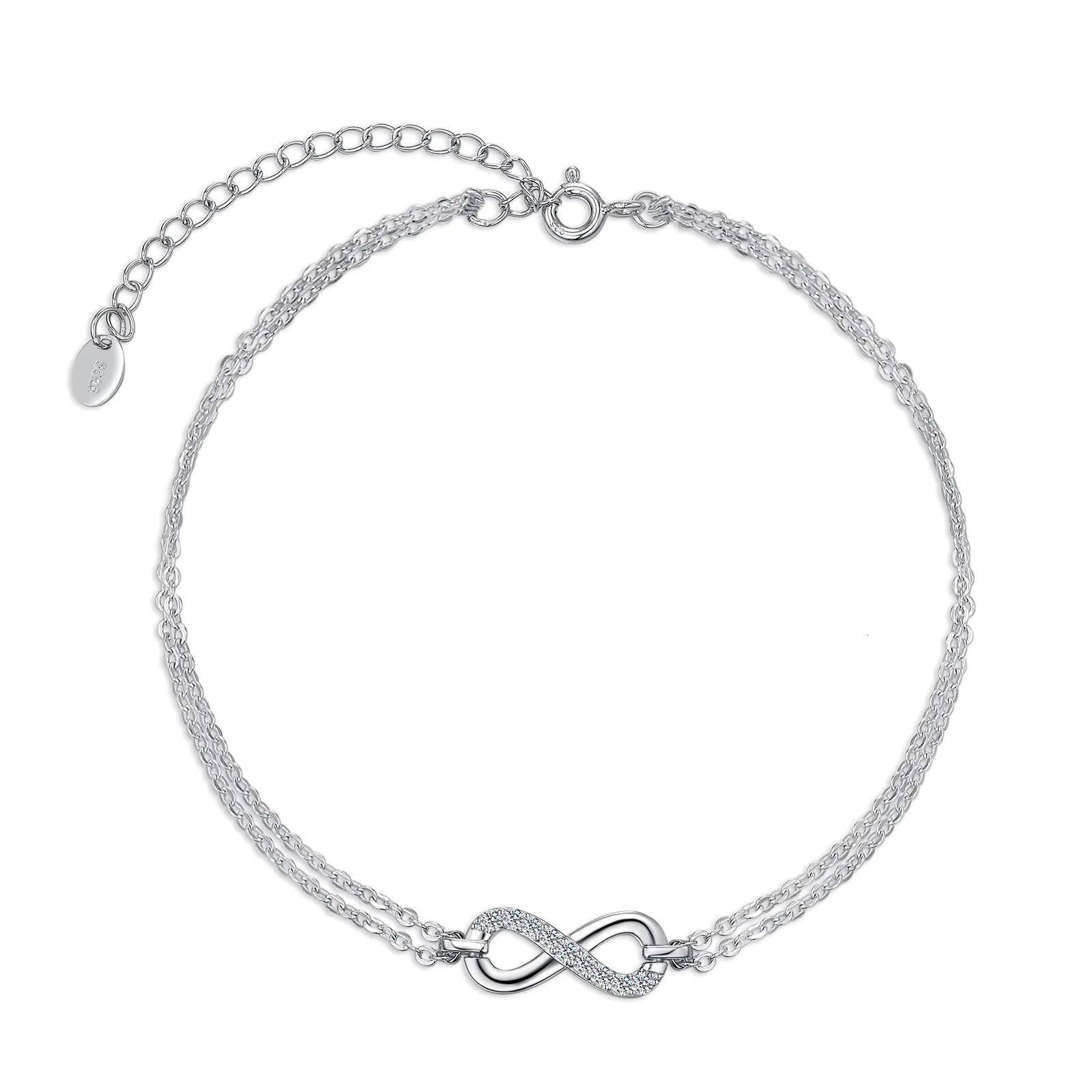Fine Jewelry 2mm/3mm/4mm/5mm 925 Silver Ice Cut D VVS Moissanite Tennis Chain Bracelet Hiphop Chain with GRA Certification