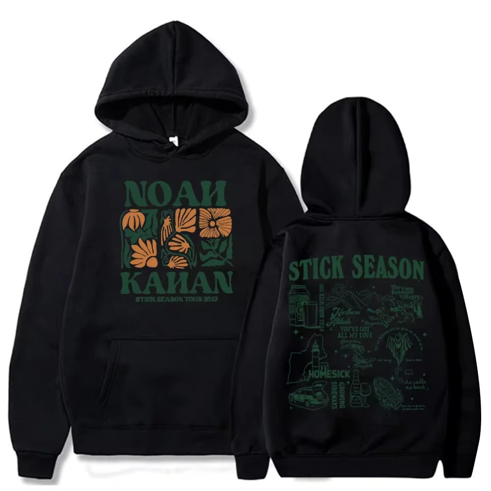 Noah Kahan Stick Season Tour Merch Gift Fans Hoodies Pullover Tops Streetwear Unisex Pullover Oversized Fashion Sweatshirts251129