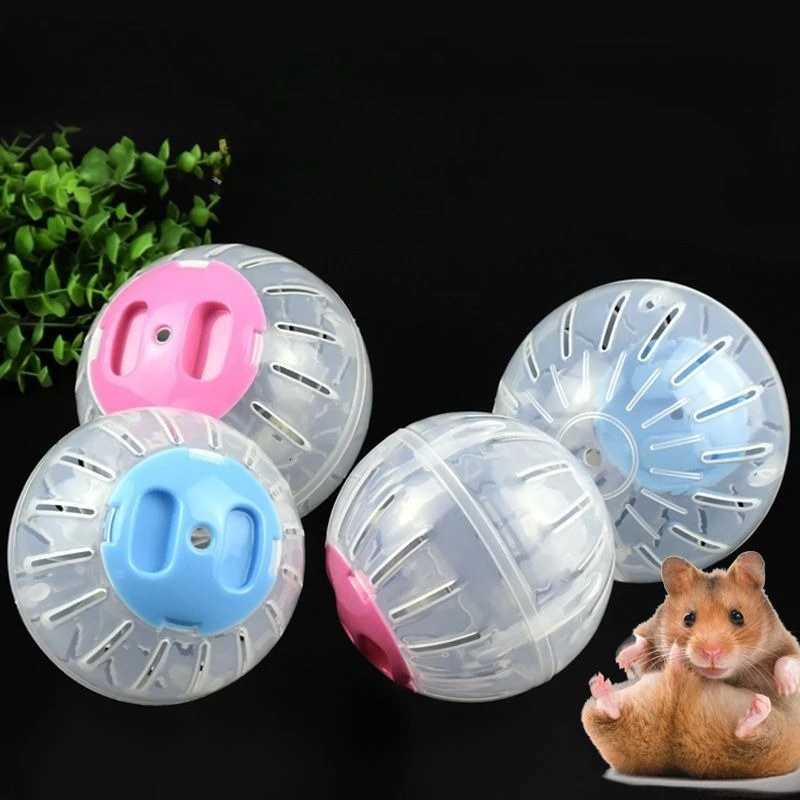 10/12cm Hamster Sport Ball Outdoor Sport Ball Grounder Rat Small Pet Rodent Mice Ball Balls Rat Hamster Gerbil Rat Exercise Toy M251205