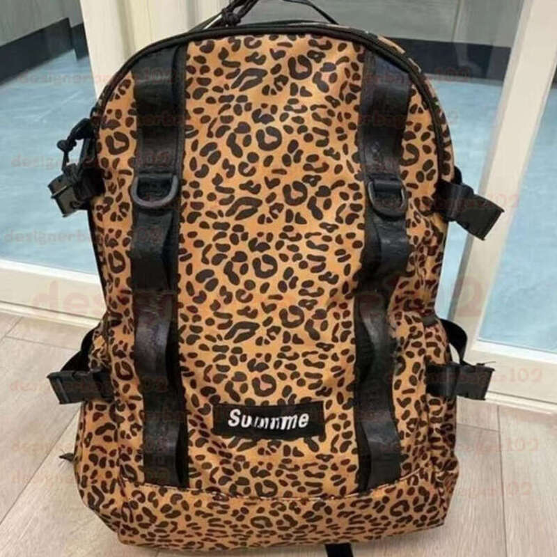 Supremely Backpack Designer Bag Luxury Bag Black White Colorful Waterproof Backpacks Duffle Bag Climbing Hiking Outdoor Sport Handbag Travel Student Backpack