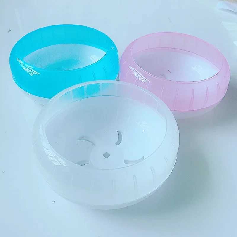 Hamster Wheel Silent Small Pet Exercise Wheel Plastic Running Disc Toy for Hamster Cage Small Pet Sports Wheel Pet Accessories M251205