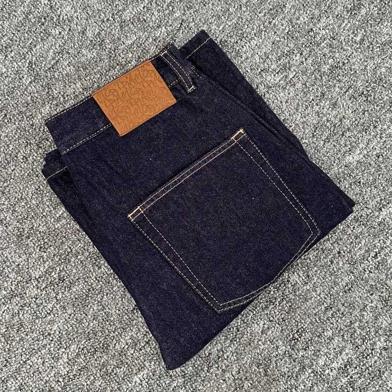 Mertra Denim Shorts Dark Blue Letter Print Classic Simple Men Women Couple All-match Casual Pants Summer New MERTRA Shorts X251205