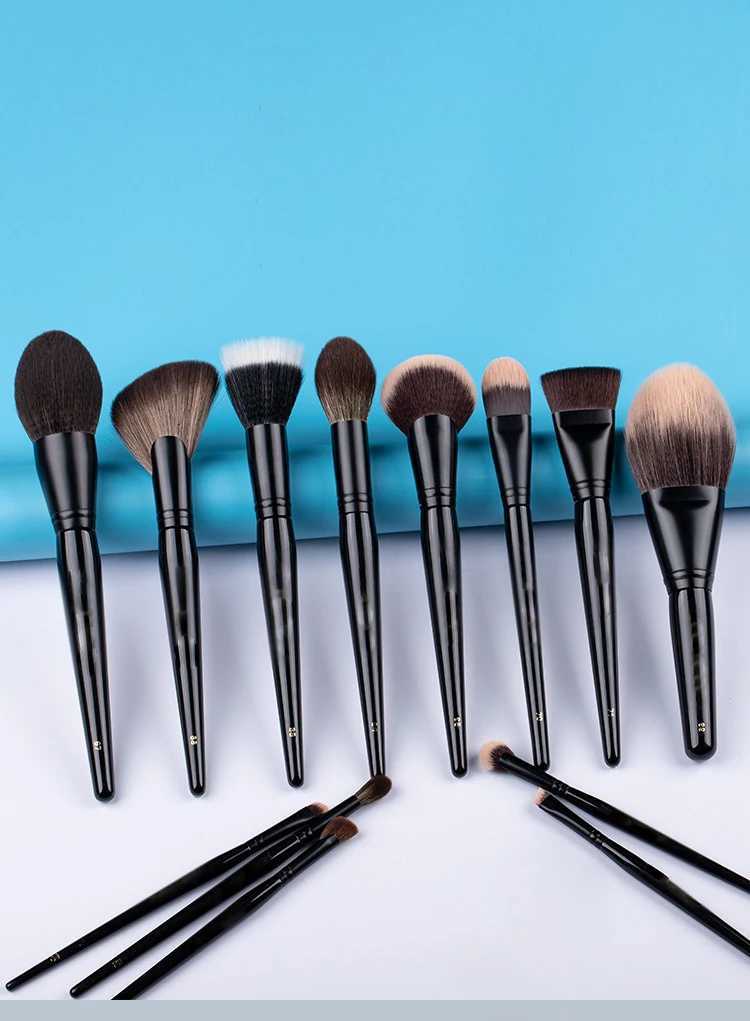 1pc Powder Contour Makeup brushes set Scott Make Up Brush Blush Highlight Crease Foundation Eyeshadow Eye Brow cosmetic toolsT251205
