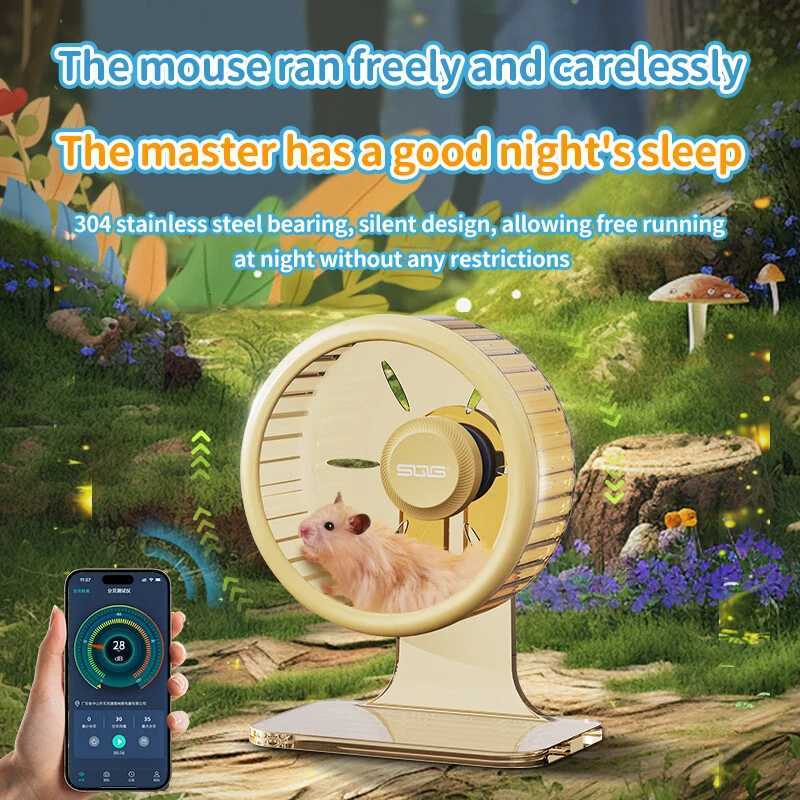 Hamster Running Wheel Silent Belt Bracket Golden Bear Roller Sports Small Pet Silent Running Practice Wheel Pet Supplies M251205