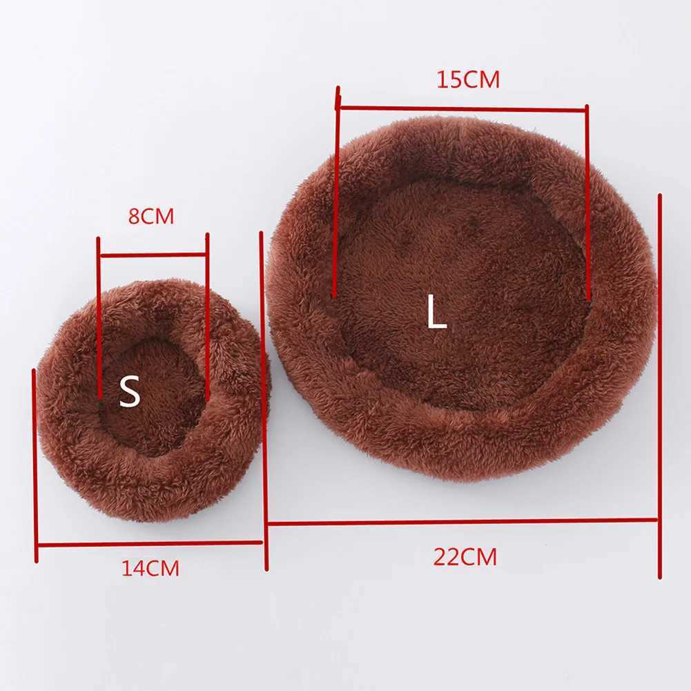 Guinea Pig Hamster House Winter Warm Animal Rabbit Squirrel Hamster Bed Washable Soft Guinea Pig Cage Accessories M251206