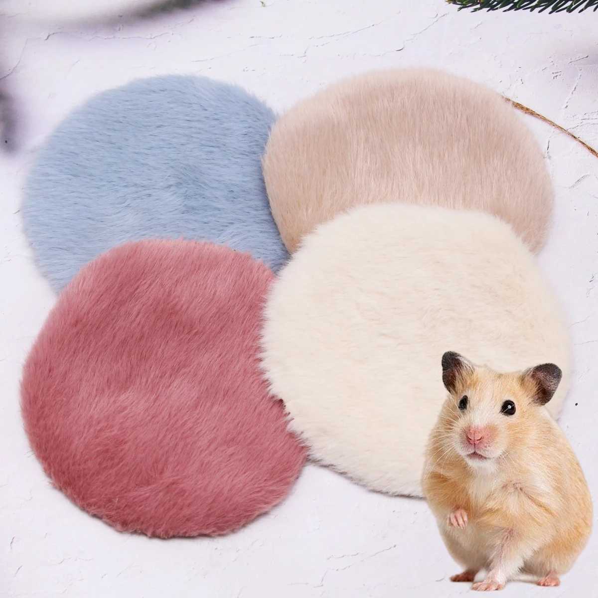Hamster Warm Mat Bed Mat Guinea Pig Chinchilla Hedgehog Cushion Bed Mat Blanket Small Pet Sleeping Nest Accessories Supplies M251206