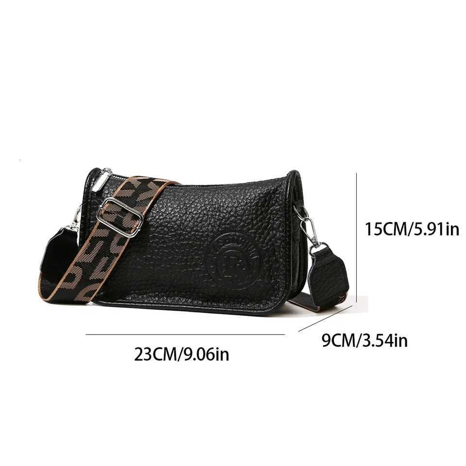 Genuine Leather Cowhide Womens Shoulder Bags Ladies Handbags Crossbody Bag High Quality Commuting Messenger Bag Sac A MainT251205