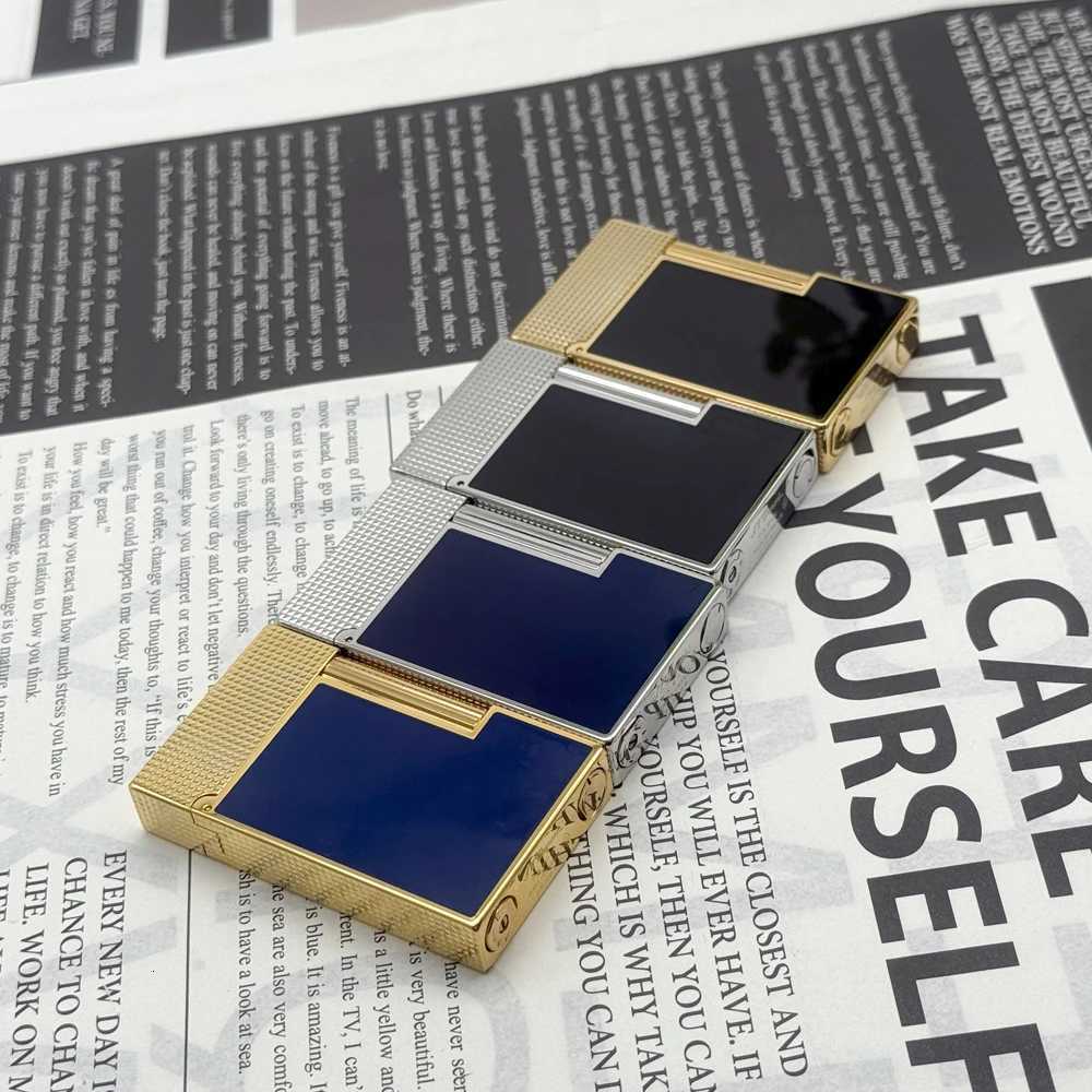 Lacquer Vintage Lighter Memorial Cigarette Lighter For Smokers e Copper Ligen 2 ic Sound Paris Lighter Best Gift For Man H251206