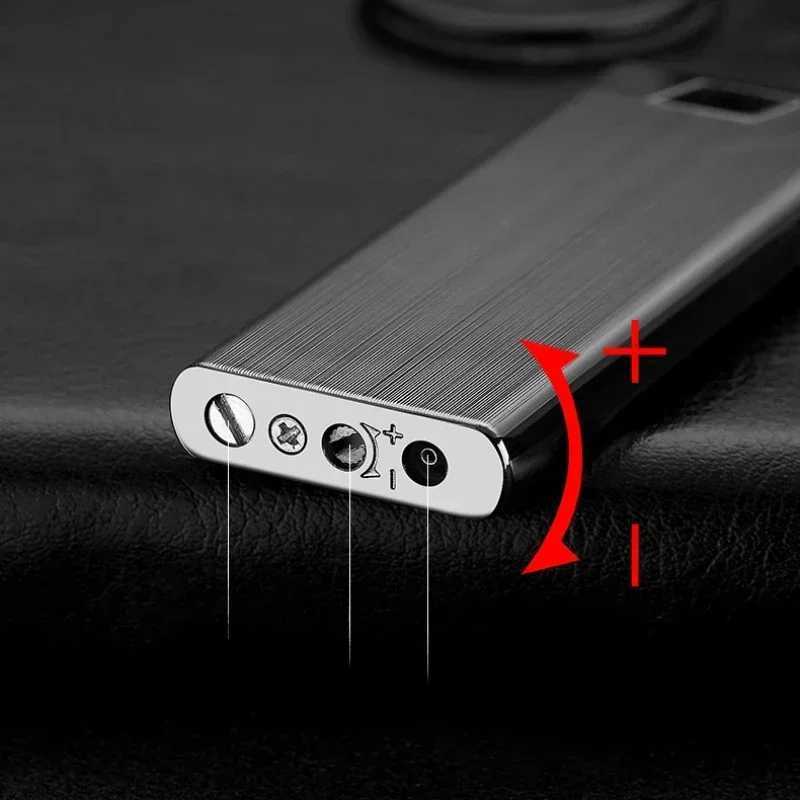 2025 Metal Grinding Wheel for Men Turbo Gas Lighter Windproof Cigarette Lighter Kitchen Outdoor Camping Barbecue High-End Gifts H251206