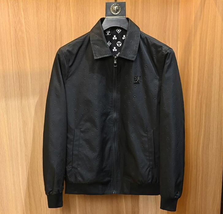 Fashion New Design Turn Down Collar Jacket Mens Slim Fit Trendy High Quality Casual Handsome Outerwear Sizes L to 5XL