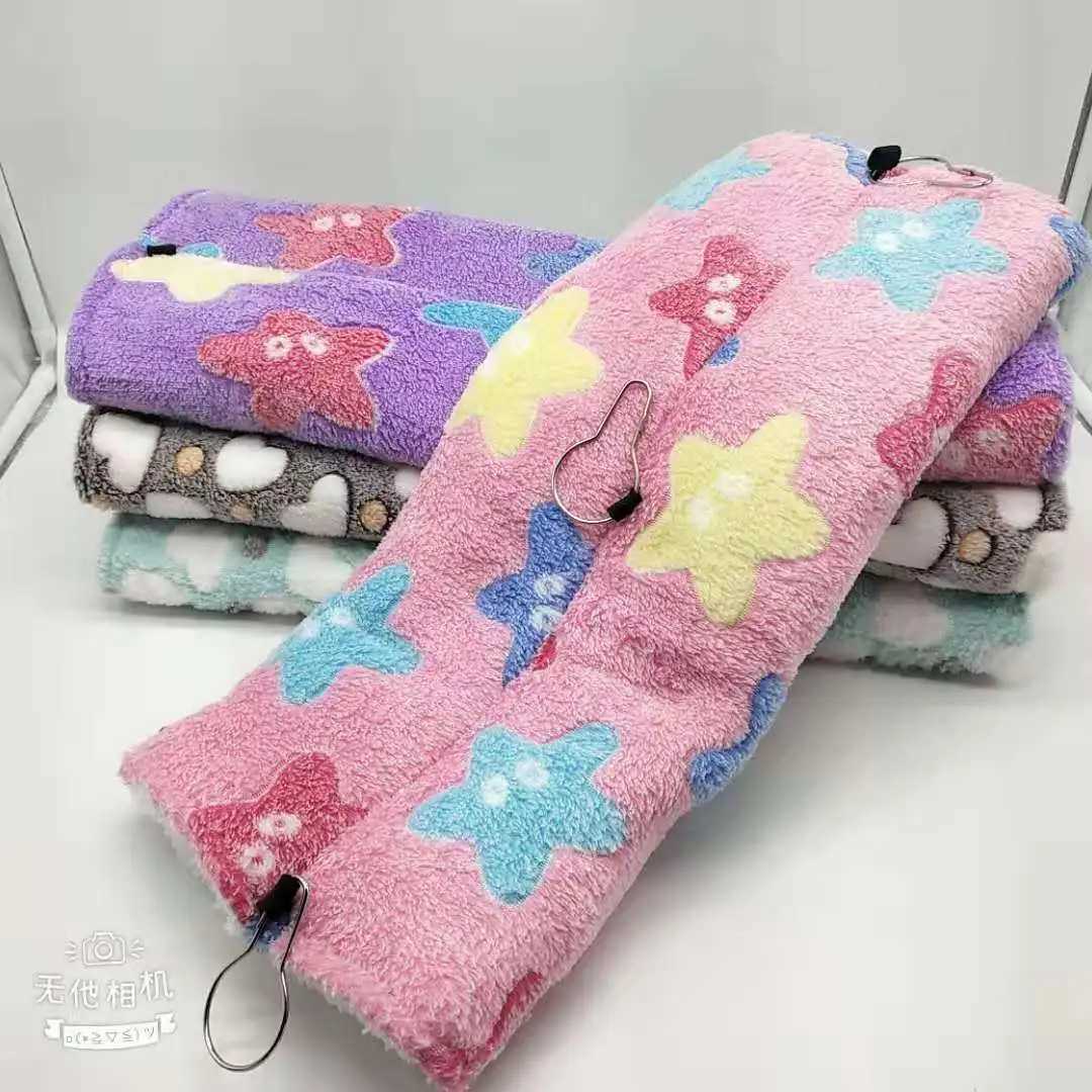 Hamster House Warm Soft Beds Tunnel Rodent Cage Printed Hammock Tunnel for Rats Cotton Guinea Pig Accessories Small Animal M251206