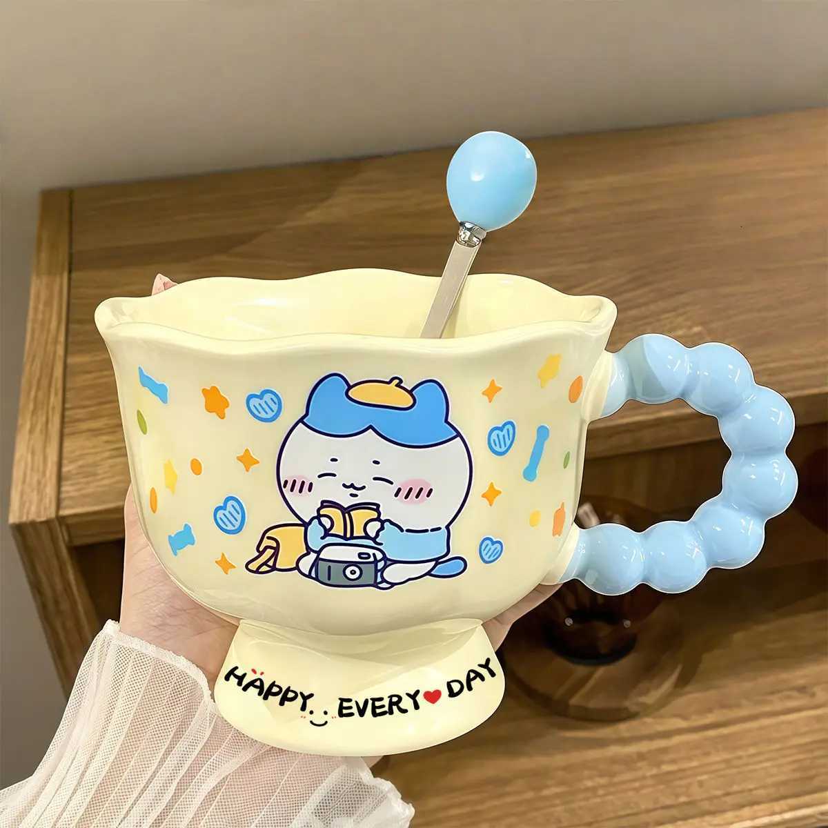 Chikawa Usagi Ceramic Mug - Cute Japanese Anime Character Coffee Cup Ideal Birthday Gift Novelty Party Favor M251206 - view 4