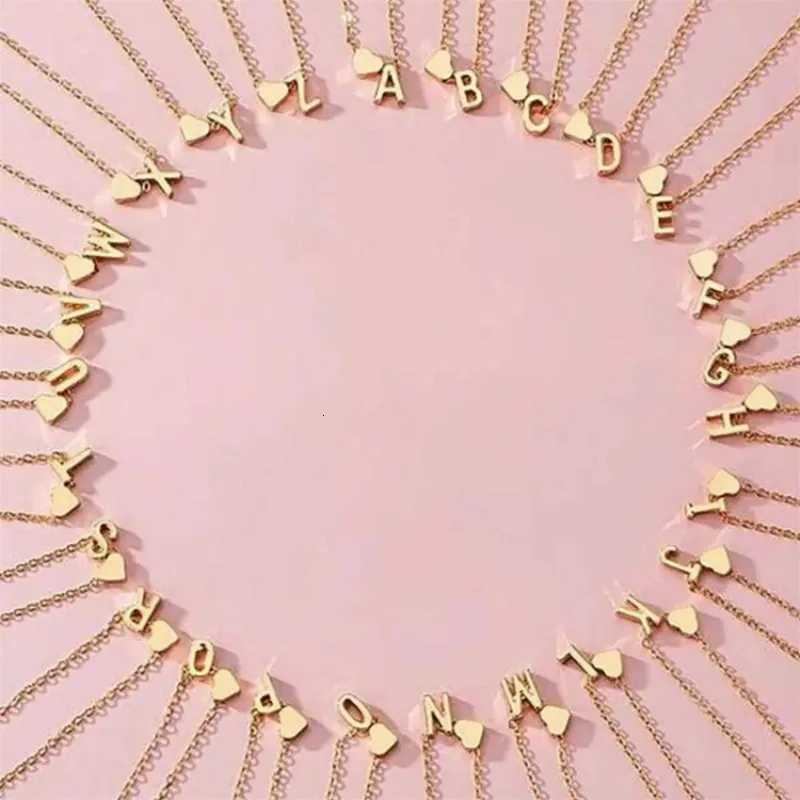 26 Letters Fashion English Initial Letter Heart Bracelet DIY Personalized Name Bracelets Girls Women Anniversary Jewelry Gifts W251206