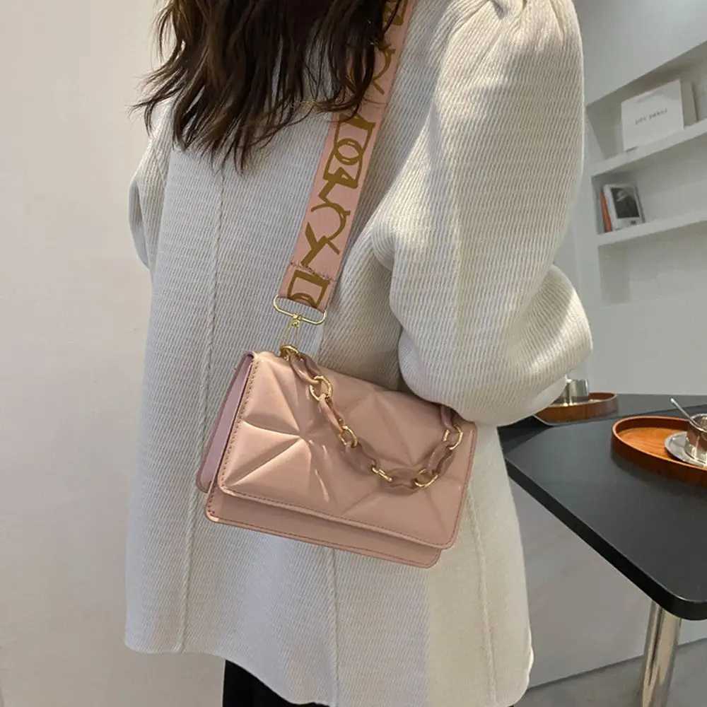 Large Capacity Shoulder Bag Women Female Fashion Casual Handbags PU Leather Crossobdy Clutch Flap Bag Streetwear AccessoryT251206