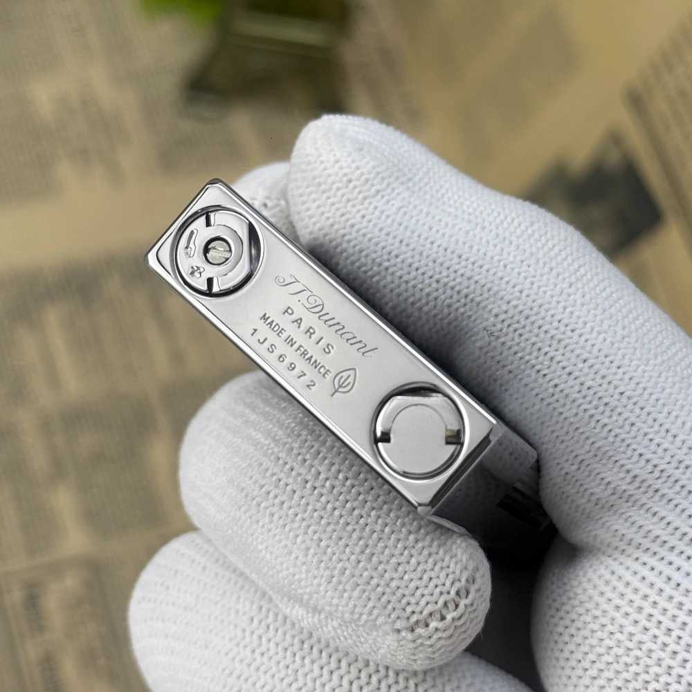 High-end Windproof Brass Adjustable Cigarette Lighter Men Smoking Accessories Gadget Metal Luxury Butane Lighter Birthday Gift H251206