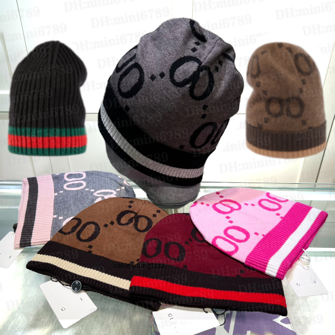 designer beanie winter hat letter knitted luxury hats men and women warm towel wool guccily gucciily gg ski golf cashmere patchwork outdoor leisure beautiful WX13