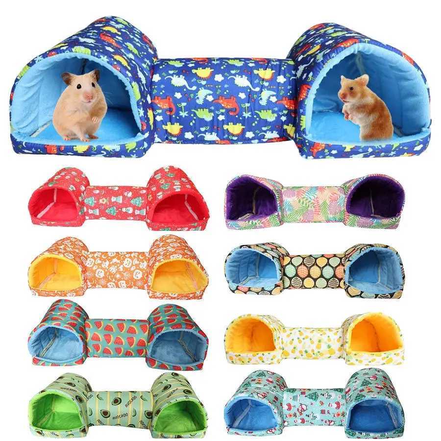 Washable Hamster House Cave Hideout for Dwarf Rabbit Bunny Ferret Chinchilla Hedgehog - Guinea Pig Bed Cage Nest N9B0 M251206