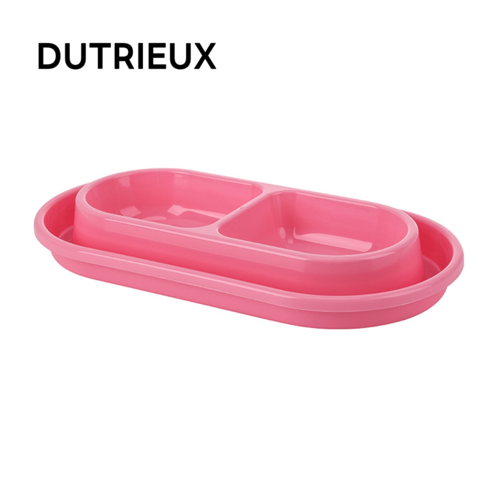H1753 Small and medium-sized dog anti-choking bowls, anti-tipping slow-feeding dog bowls, pet cat food bowls, pet supplies supplier.