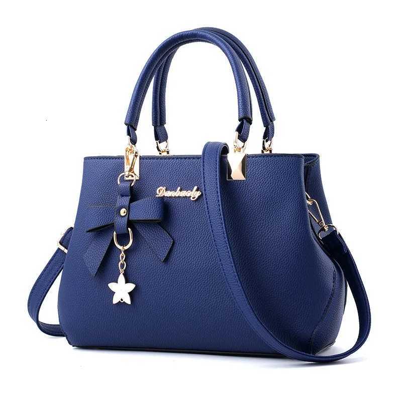 New Korean version trendy autumn and winter bow womens bag portable shoulder bag messenger bag killer bag mother bag large capaT251205