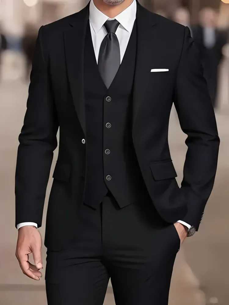 New Beige Suit Men Business Tuxedos Formal 3/2/1 Piece Dress Single Breasted Groom Groomsman Prom Wedding Party M260313