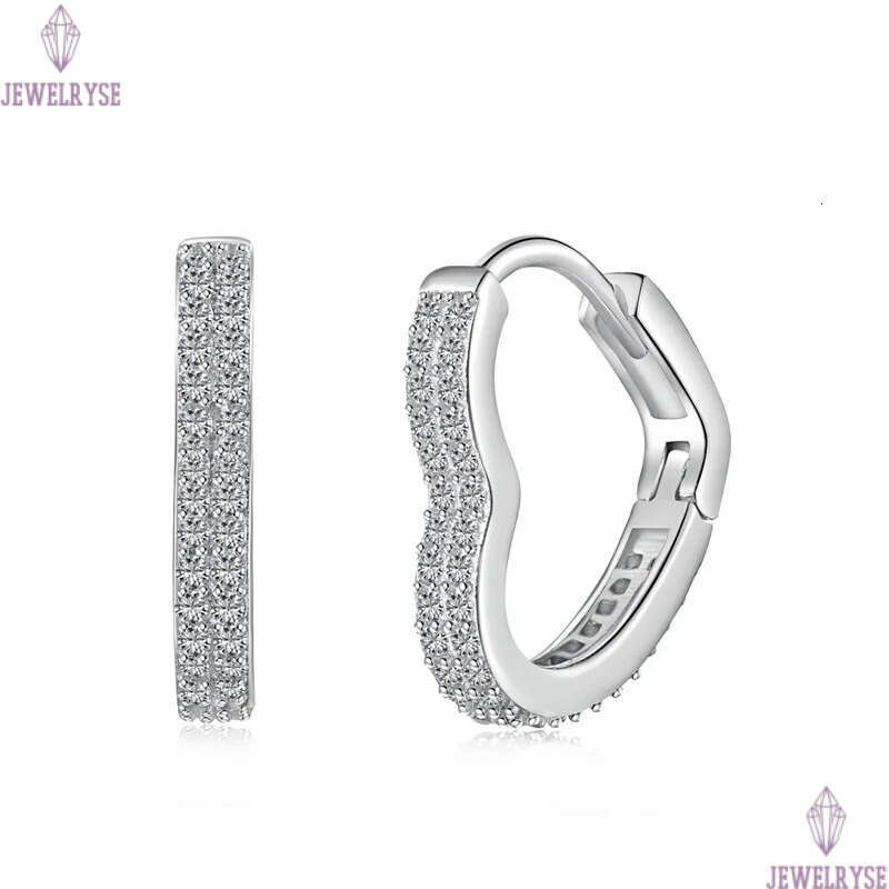 luxury cz stud earring designer jewelry for woman 925 sterling silver diamond heart pink blue green 5A zirconia 18k gold earrings women show friend mo