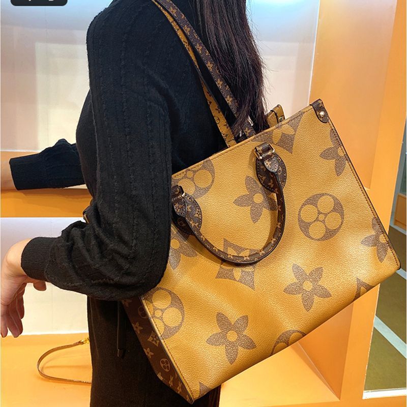 Women's handbag 2025 new vintage leather shopping bag tote women's bag large capacity single shoulder handbag ddmytues