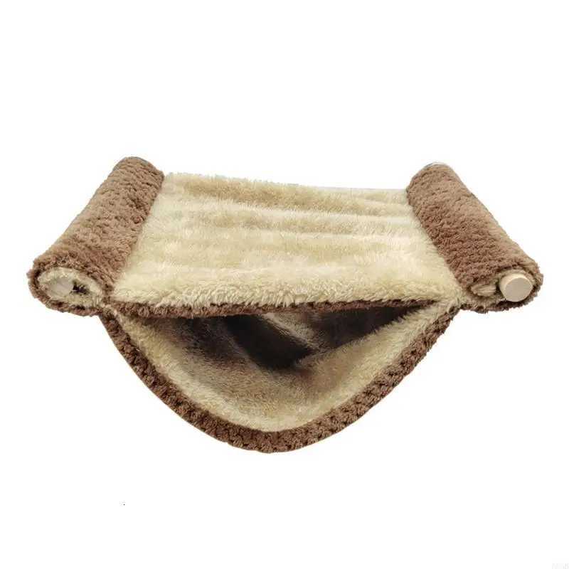 Hamster Warm Nest Hanging Winter Bed Hammock Plush Tent Hideaway for Hamster M251206