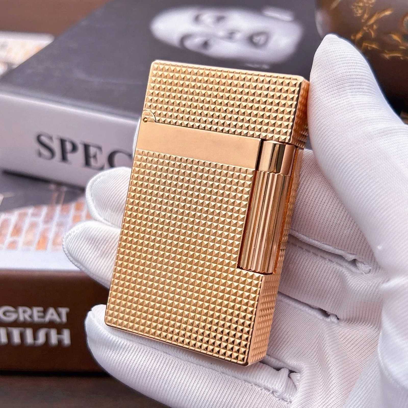 Premium cust lighter ic square design loud and clear sound ces with a set of cust accessories H251206