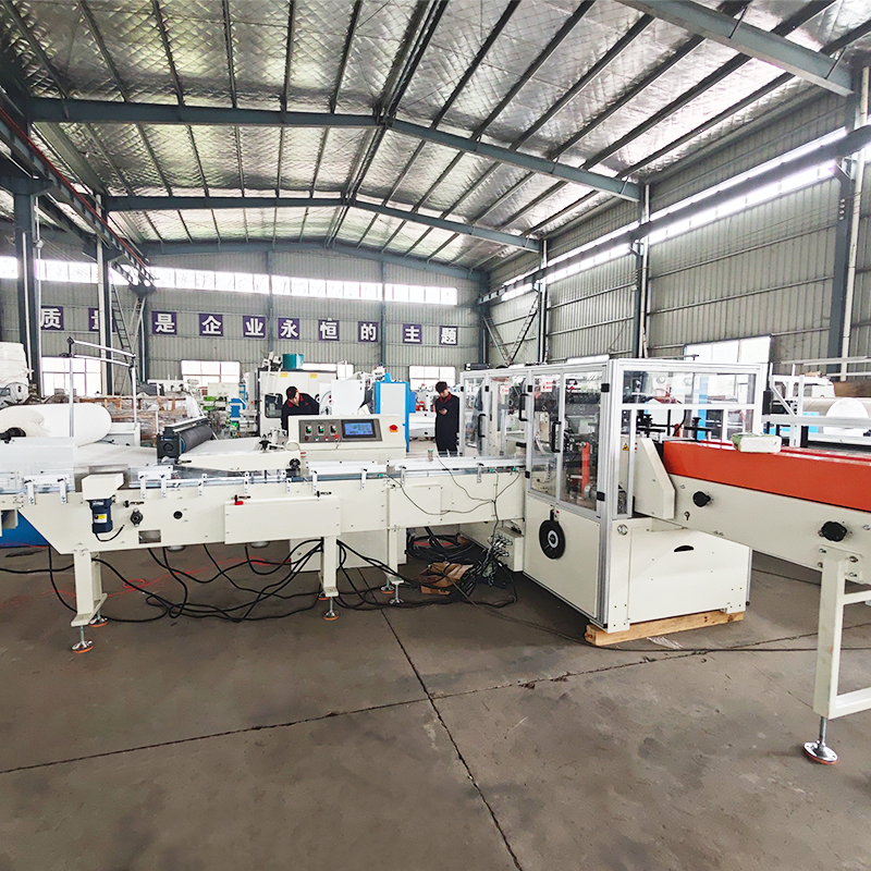 Automatic Napkin Facial Tissue Paper Making Machine Tissue Packing Machine