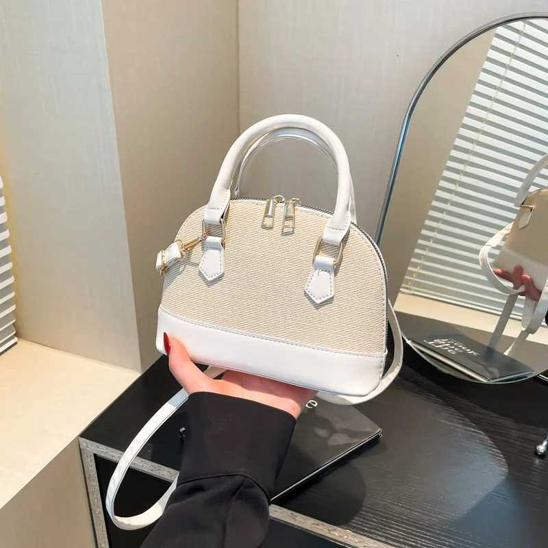 Women Shell Crossbody Bag New Trendy Retro Shoulder Handbag Simple Stylish Casual Commuter PurseT251205