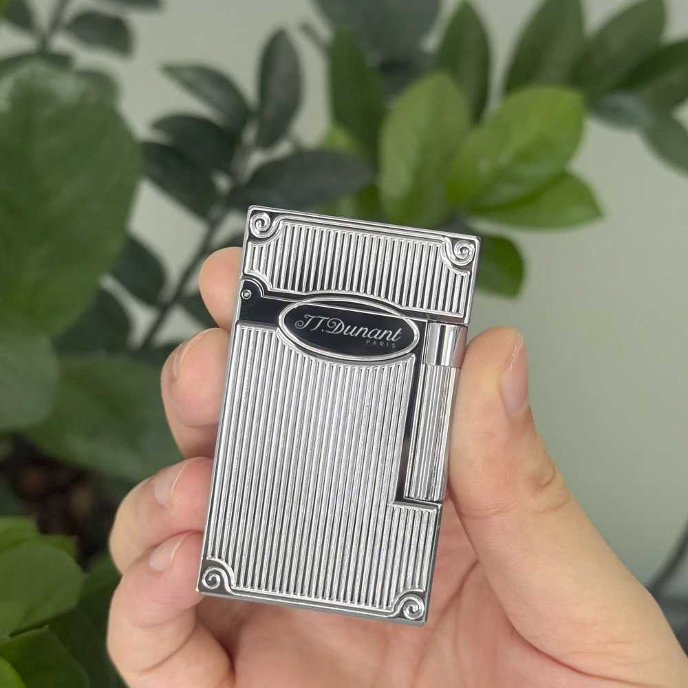ical Metal Gas Lighter Brand L2 Bright Ding Sound Smoking Cigarette Tools for Men Gifts Refillable H251206