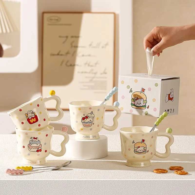 Original Cup Cute Line Dog Mug Tea Cups of Coffee Personalized Gift Drinkware Funny Mugs Christmas Ceramic Beer Travel Unusual M251206 - view 3
