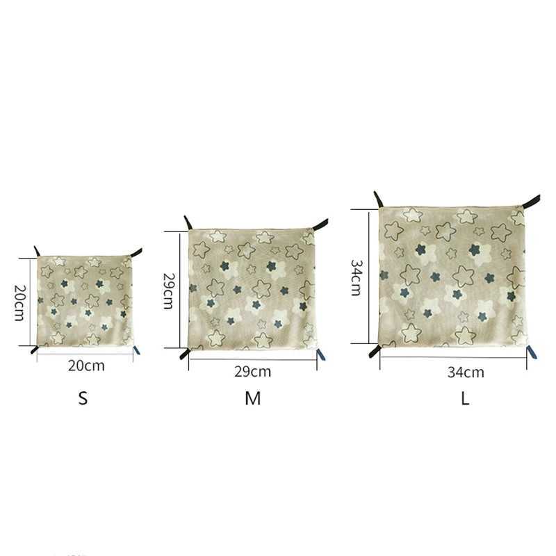 Lovely Hamster Hangable Hammock Single Layer Breathable Hammock Creative Cartoon Skin-Friendly Hammock Small Pet Supplies M251206