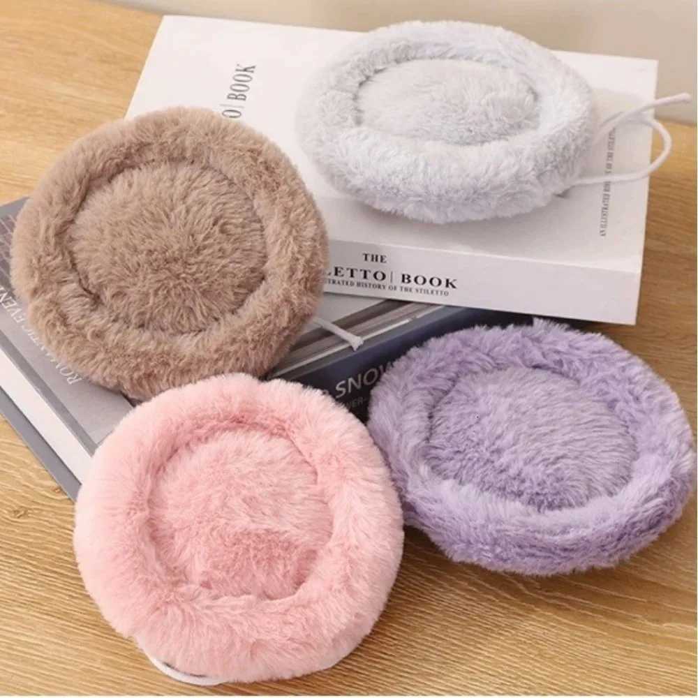 New Autumn Winter Hamster Nesting Mat Soft Pet Bed Cushion Round Cotton Sleeping Mat for Small Animals M251206
