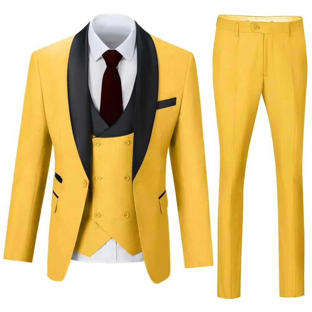 Elegant Mens Suit Casual Business Wedding Home Work Coats Suits Set Modern Tailored Mens Terno Fashion M260313
