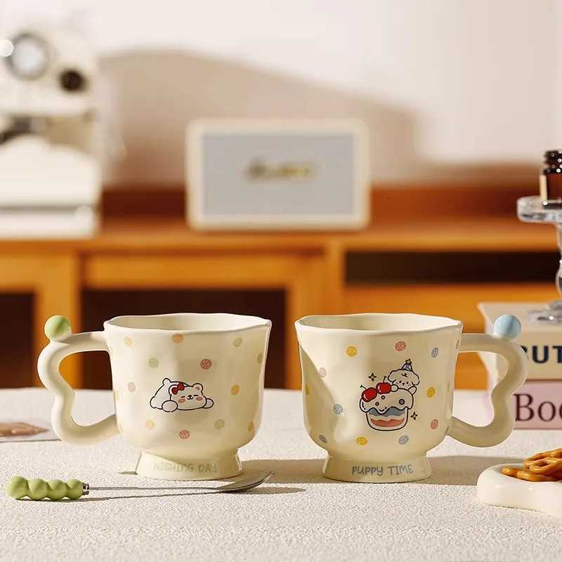 Original Cup Cute Line Dog Mug Tea Cups of Coffee Personalized Gift Drinkware Funny Mugs Christmas Ceramic Beer Travel Unusual M251206 - view 5