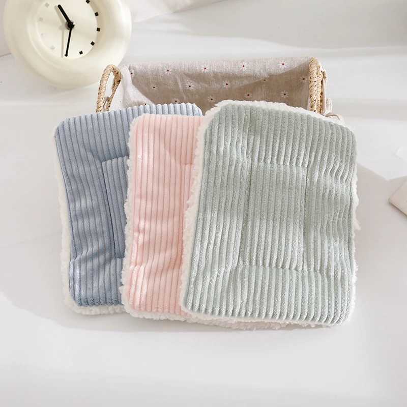 Hamster Bed House Winter Warm Squirrel Hedgehog Rabbit Chinchilla Bed Mat House Nest Hamster Accessories M251206