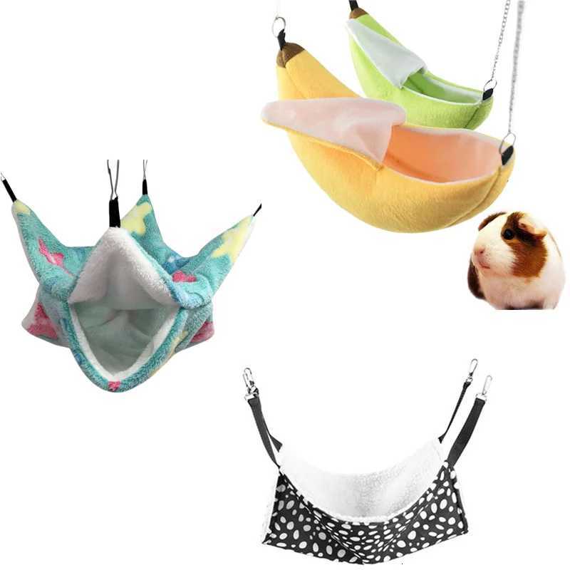 Small Pet Cage Warm Winter Hamster Mini Cage Hanging Bird Nest Bed House Hammock For Rodent/Guinea Pig/Rat/Hedgehog M251206