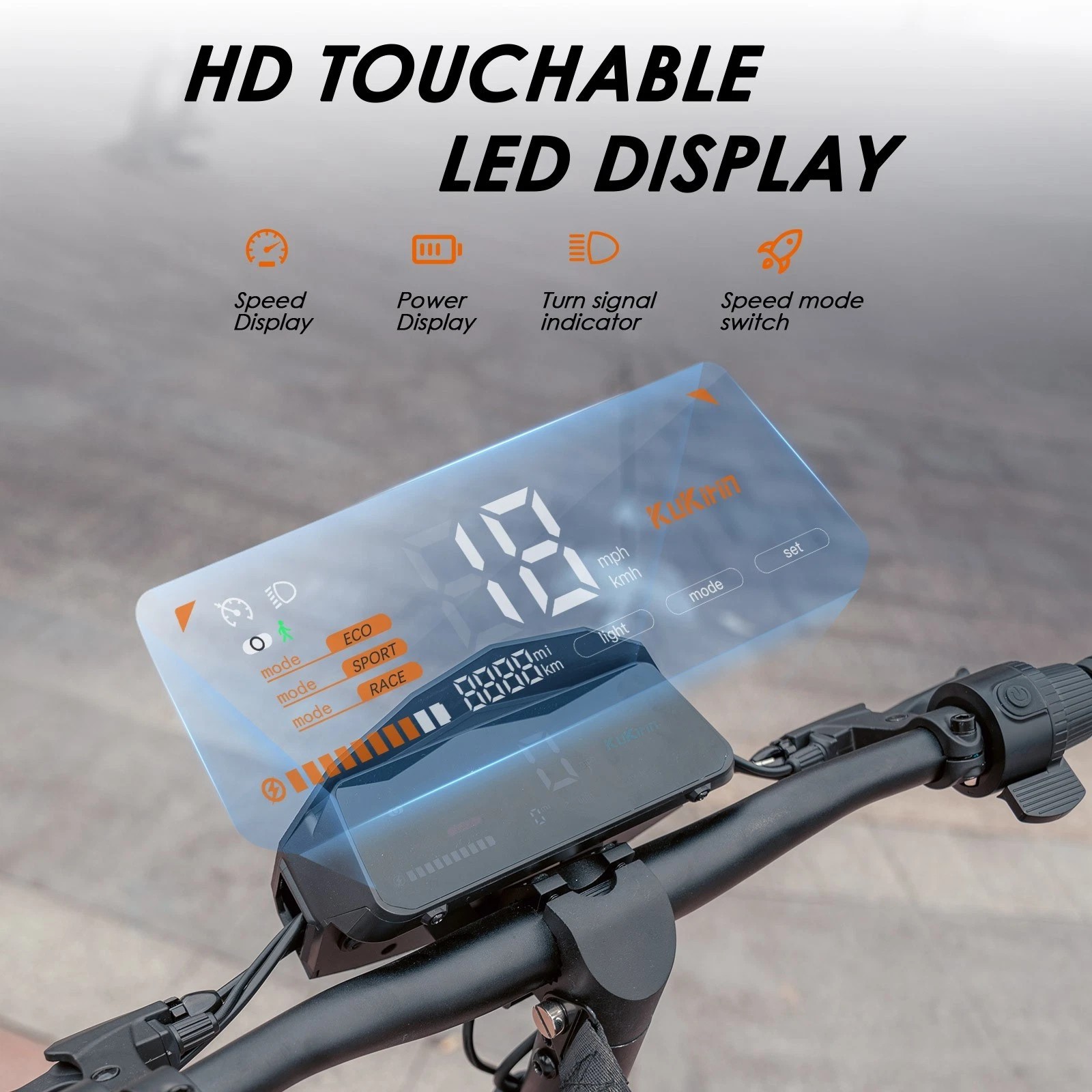 Kukirin G2 800W Adult Folding Electric Scooter 48V/15AH E-Scooter Maximum speed 45-50km/h 10-inch off-road tires 60KM Long range