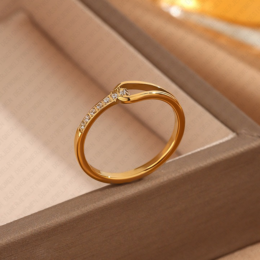 Ring Designer Ring for Women Diamond Ring Geometric Shape Rings Luxury Jewlery Designer for Women Elegant Timeless Statement Exquisite Gift Premium Ex