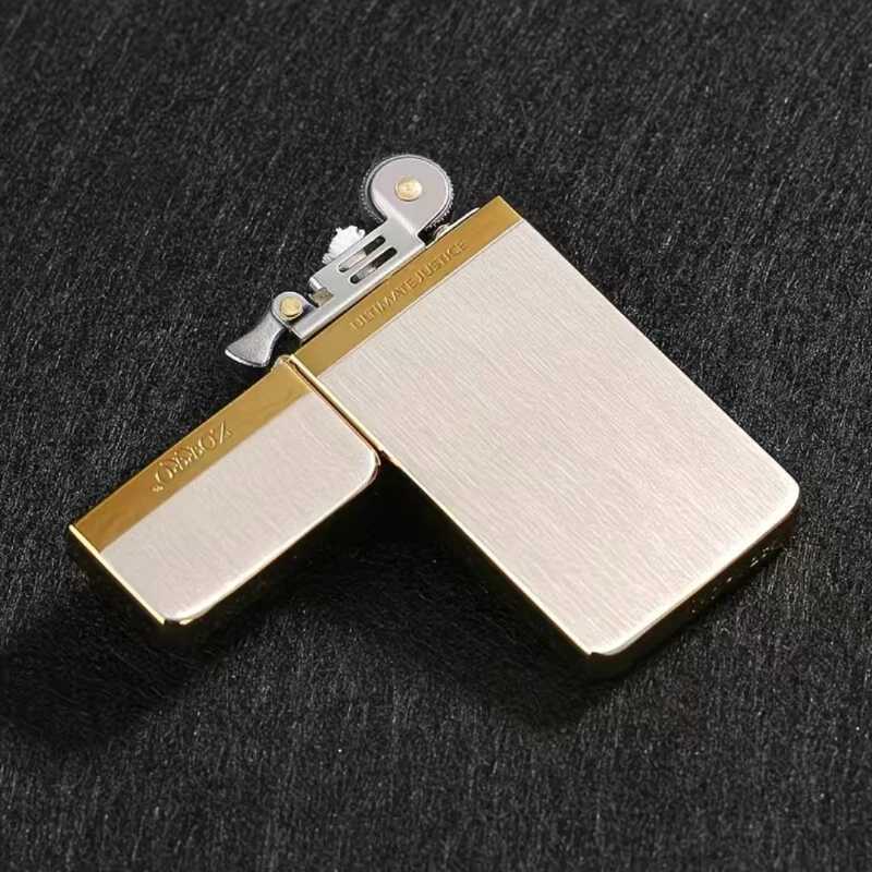 oil lighter thin ZC5 hine gold bed personali fashionable simple and cpact mens birthday gift H251206